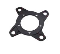 Monocorona MTB Guarnitura for Bafang Dente Motore Adattatore Mid Kit Bicicletta elettrica 104BCD 130BCD Corona in Lega di Alluminio Anello Catena Adattatore Corona Bici (Color : 104 BCD)