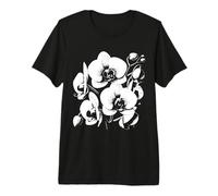 Monocromatico Orchidea Eleganza Forme Mania Maglietta Premium