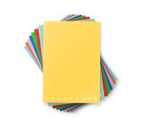 Monocromo 02298880A Quaderno Formato A4 Rigatura 0A Multicolore Pacco Da 10