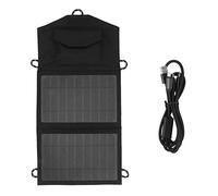 Monocrystalline Solar Panel | High Performance Foldable Design for Outdoor Camping/RV/Car | Portable Solar Charger with USB Output for Phones & 5V Devices