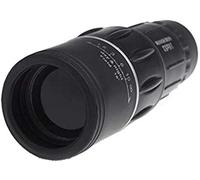 Monocular 16x52 Zoom Sport Compact Sports Telescopio monoculare Mono Spotting Scope per un campeggio da escursioni in viaggio all'aperto nero, per interno/outdoor