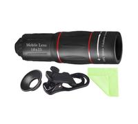 Monocular Telescope For Smartphone - 18×25 HD Optics Compact Scope | Lightweight ABS & Aluminum Alloy Monocular With Phone Adapter | Portable Viewing Scope For Bird Watching