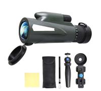 Monoculare 10-30-50, monoculare ad alta potenza, per adulti, adattatore per smartphone, telescopio monoculare, caccia, fauna selvatica, bird watching, viaggi, campeggio, escursionismo, 30 x 50 cm,