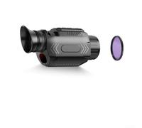 Monoculare 4K per visione notturna HD, telescopio monoculare per adulti zoom 28x, durata della batteria di 8 ore e ricarica USB-C per bird watching, escursionismo, caccia, campeggio, viaggi (C)