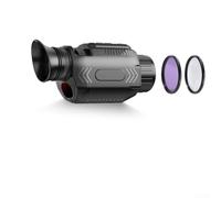 Monoculare 4K per visione notturna HD, telescopio monoculare per adulti zoom 28x, durata della batteria di 8 ore e ricarica USB-C per bird watching, escursionismo, caccia, campeggio, viaggi (D)