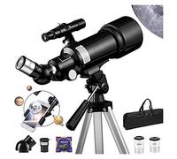 Monoculare Adulti ad Alta Potenza, telescopio rifrattore, telescopio rifrattore 70 mm con treppiede, cercatore, telescopio Bambini, Principianti Astronomia, con Adattatore Telefono, Borsa, binocolo
