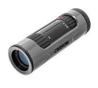 Carson Monozoom Monoculare Zoom Unisex-Adulto 7-21x21mm Prismi BAK-4, Compatibile con Treppiede, per Bird Watching, Escursioni e Sport, Grigio (ZM-721)