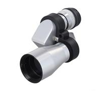 Monoculare compatto con zoom per visione notturna, portatile per mini telescopio per rilevamento esterno, ingrandimento 8x, apertura 20 mm, adatto per caccia e birdwatching (A)