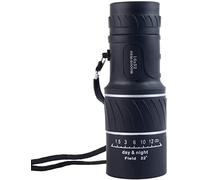 Monoculare compatto HD ad alta potenza, telescopio zoom con ottica monoculare a doppio fuoco 16x52, monoculare HD a bassa luminosità