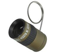 Monoculare da Dito Mini 2,5x Anello, Visione Chiara | Campo 8 M/600 M, Messa a Fuoco Rotante, Metallo e Plastica Verdi, per Escursioni e Ragazzo Ragazza