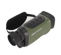 Monoculare Digitale, Occhiali per Visione Notturna a Infrarossi Portatili 2.5KD 1080P per Adulti, Monocolo a Infrarossi da Viaggio con Batteria Ricaricabile 2500mAh per la (Verde)