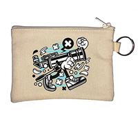 Monoculare Let's Look at The Stars Astronomy Portachiavi Portamonete Beige