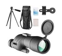 Monoculare, Monoculare Portatile, Monoculari Visione Più Grande 25-75x60 per Adulti, Tracolla Impermeabile per Telescopio Da Tasca, Antiurto E per Osserva