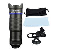 monoculare per telefono | Monoculare potente per l'osservazione degli uccelli - 4K con potente zoom per attività all'aperto e osservazione ornitologica