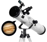Monoculare portatile calibro 125 mm, riflessione, S per astronomia, con treppiede regolabile e cercatore 5 x 24, il miglior regalo astronomico, per principianti, adulti e bambini, confezione 1 (Packag