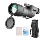 Monoculare portatile, telescopio monoculare - Monocoli per birdwatching da esterno con visione più ampia 25-75x60 | Cinturino da polso impermeabile per telescopio tascabile, monoculare antiurto antiap