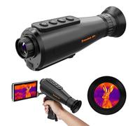 Monoculare termico per caccia, 384 x 288 (AI Super Risoluzione) Ai15 Monoculare per visione notturna, 1,43" grande schermo AMOLED, visione termica notturna con Wi-Fi hotspot/STA/Mic