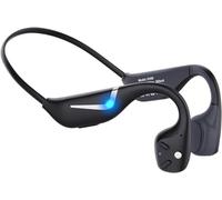 MONODEAL Cuffie Conduzione Ossea, Auricolari Conduzione Ossea Open Ear Cuffie Bluetooth 5.3, 20 Ore di Riproduzione, IP67 Sport Impermeabili Wireless Cuffie per Corsa Camminata Fitness Ufficio