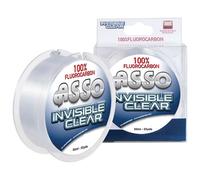 MONOFILO ASSO INVISIBILE CLEAR 0,45 MM FLUOROCARBON 100% 50 MT FILO PESCA MARE