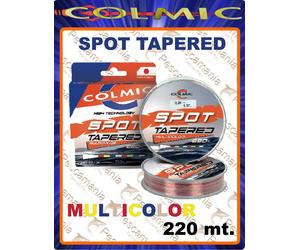 Monofilo Colmic SPOT TAPERED Multicolor mt.220 shock leader