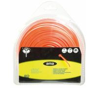 Monofilo Decespugliatore Ama 25 m Ø 4 mm Arancio