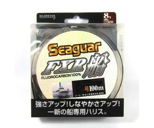 MONOFILO FLUOROCARBON SEAGUAR FXR 100 MT KUREHA PESCA JAPAN FILO FLUORO CARBON