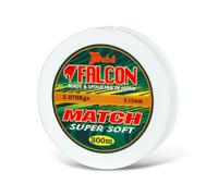 Falcon Nylon Match Fluorocoated, Persicus, 300 mt Filo da Pesca, Azzurro, 0.22