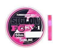 MONOFILO PESCA FLUOROCARBON SIGLON FC SV-1 PINK SUNLINE FILO TRAINA DRIFTING