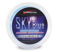 MONOFILO PESCA TUBERTINI SKY BLUE 350 MT FILO MULINELLO SURF CASTING FLUORINE