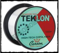 monofilo teklon 1000Mt imbobinamento mulinello pesca mare lago filo surfcasting