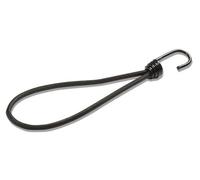 25 anelli di espansione, 250 mm, nero, con gancio a spirale, anello di tensione con gancio, gomma per teloni, anello di tensione per teloni, anello di tensione di gomma con gancio a spirale metallico per teloni