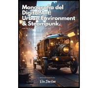 Monografia del Digital Art: Urban,Environment & Steampunk.: Raccolta di 40 tavole illustrate sul digital art, Urban,Environment & Steampunk.Libro per ragazzi da 12 a 14 anni.