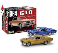 1964 Pontiac Gto 1:24 Plastic Model Kit MONOGRAM
