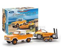 MONOGRAM 17228 1/25 Bronco Half Cab with Dune Buggy & Trailer [Special Edition]