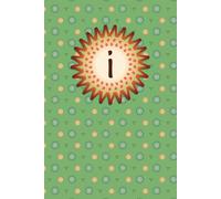 Monogram I Dot Grid Paper Notebook: Green Journal with Personalized Design from an Initial Letter I with Numbered Pages, Space to Add Dates, Checklist Pages, and Index Section