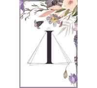 Monogram Letter I Journal: Beautiful, personalized notebook for you, friends, family, or as a gift for anyone! Wonderfully compact for day-to-day ideas, notes, or lists!