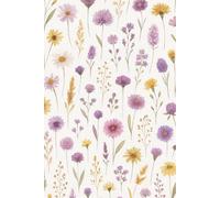 Monogram Letter Notebook - A - Minimalist Floral Journal with Personalized Initial on Every Page: Elegant 6"x9" Notebook with Soft Botanical Design | ... for Journaling, Gifting or Everyday Notes