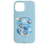 Monogramma dell'alfabeto Disney Lilo e Stitch lettera S per Stitch Custodia per iPhone 15