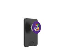 Monogramma J in pezzi di puzzle multi colore V2 PopSockets PopWallet per MagSafe