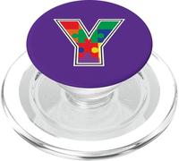 Monogramma Y in pezzi di puzzle multi colore V2 PopSockets PopGrip per MagSafe