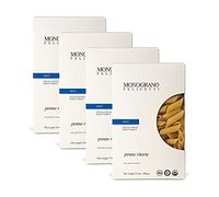 Monograno Felicetti Matt Penne Ritorte Pasta Biologica Italiana Non-OGM 17,6oz (500g) Confezione da 4