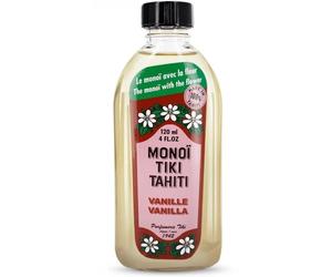 Monoi Tiki Tahiti Profumo di Vaniglia Olio Multiuso per Viso Corpo e Capelli ...