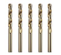 MONOJLY 5 pz 2/3/4/5/6/7/8/9/10mm M42 HSS Set di Punte elicoidali ad Alto Contenuto di Cobalto per la Perforazione di Metalli in Legno in Acciaio Inossidabile