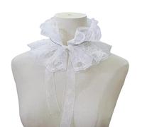 MONOJLY Colletto falso, colletto vittoriano, colletto volant, rinascimentale, grazioso colletto a risvolto per camicia, colletto falso decorativo