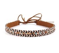 MONOJLY Nastro per cappelli da cowboy, fai da te, americano, per cappelli western