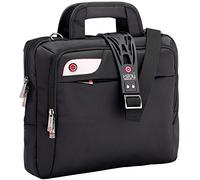 monolith 2F00IS0107 - Borsa per laptop 13,3" i-Stay in nero, fino a 12 kg, tasca con cerniera, borsa business