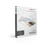 monolith - Fogli per plastificazione DIN A5 80 mic, confezione da 100 | Altamente lucido, trasparente, per la plastificazione di documenti e foto