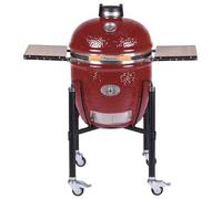 Monolith Kamado Grill Classic Pro Serie 2.0 - Rosso con telaio