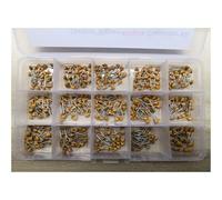 Monolithic Capacitor Kit 10pf-100nf 15value*30PCS =450PCS 20/30/47/56/68/101/201/301/681/102/472/103/473/104 680P/PF/4.7/100NF