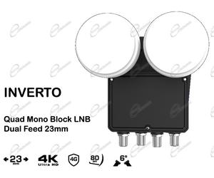 Monolnb Inverto Illuminatore Dual Feed Astra e Hotbird Monoblocco x4 Uscite 4K